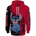 customized northern illinois huskies stitch red hoodie best selling