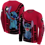 customized northern illinois huskies stitch red hoodie best selling