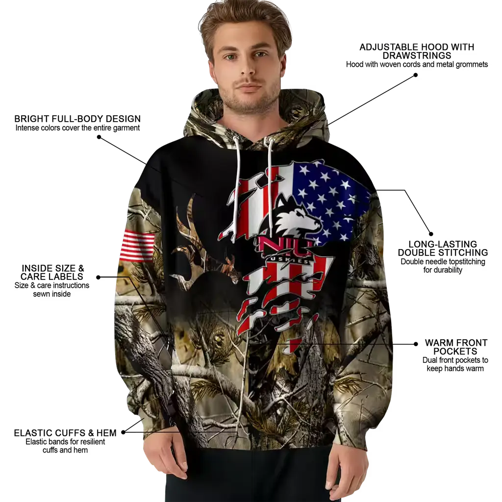 customized northern illinois huskies tree camo hoodie latest model customized northern illinois huskies tree camo hoodie latest model