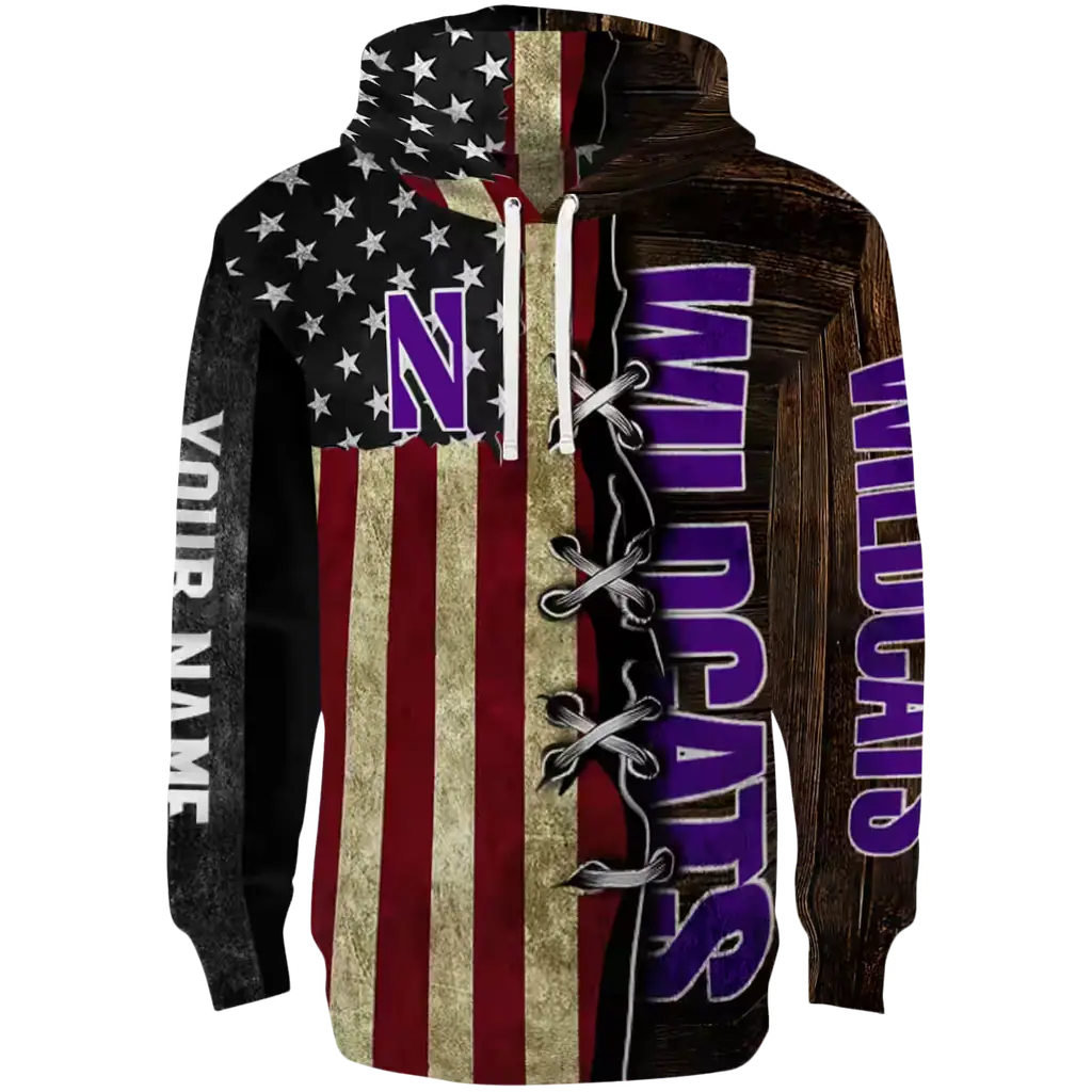 customized northwestern wildcats american pride hoodie best selling customized northwestern wildcats american pride hoodie best selling