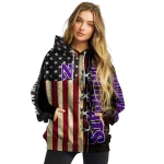 customized northwestern wildcats american pride hoodie best selling