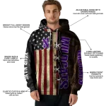 customized northwestern wildcats american pride hoodie best selling