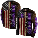 customized northwestern wildcats american pride hoodie best selling