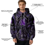 customized northwestern wildcats hunting theme purple black hoodie best selling