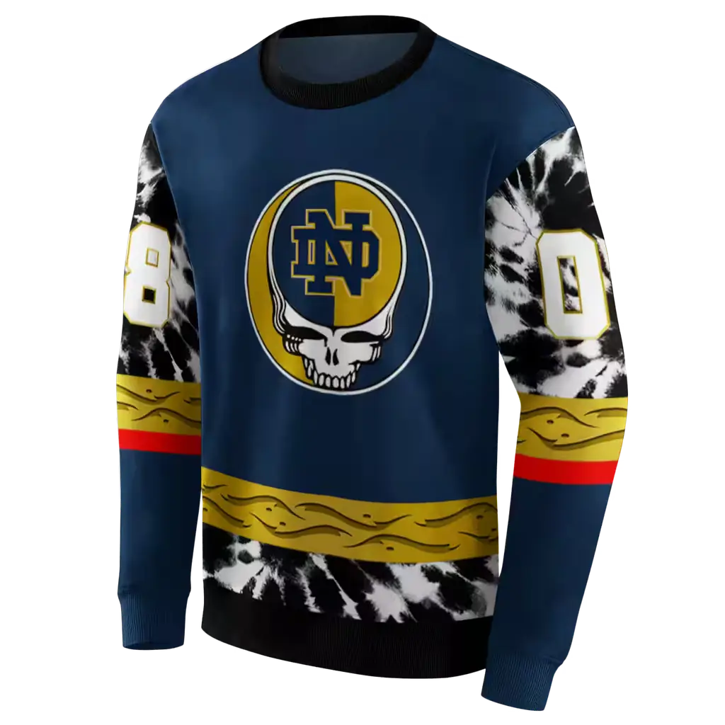 customized notre dame fighting irish grateful vibes navy hoodie new arrival customized notre dame fighting irish grateful vibes navy hoodie new arrival