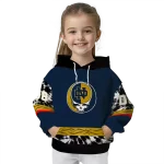 customized notre dame fighting irish grateful vibes navy hoodie best selling