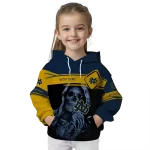 customized notre dame fighting irish grim reaper navy black hoodie best selling