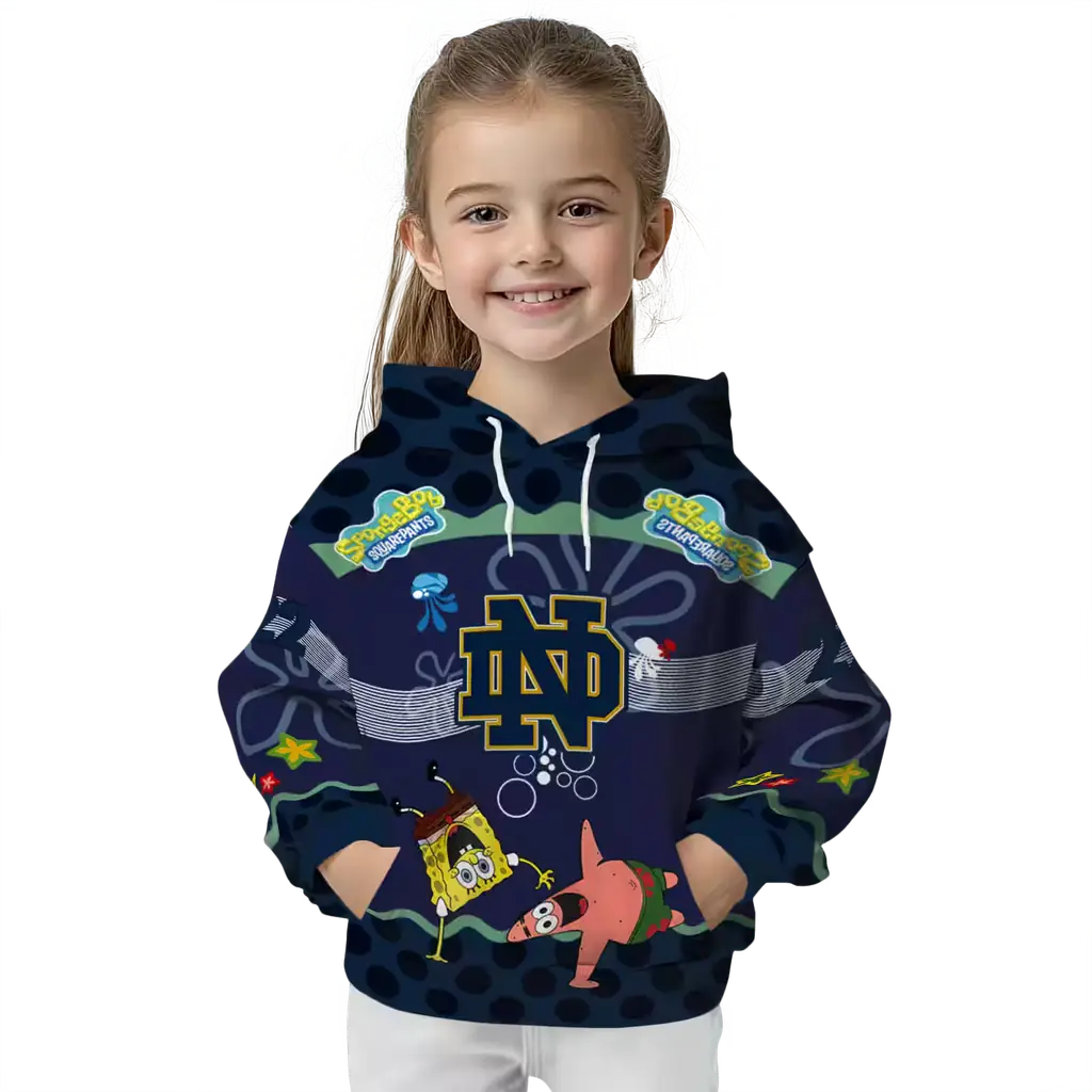 customized notre dame fighting irish spongebob patrick star navy hoodie top rated customized notre dame fighting irish spongebob patrick star navy hoodie top rated