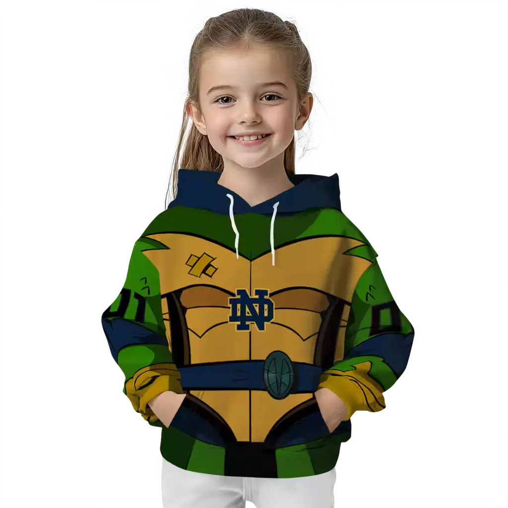 customized notre dame fighting irish superhero armor navy green hoodie top rated customized notre dame fighting irish superhero armor navy green hoodie top rated