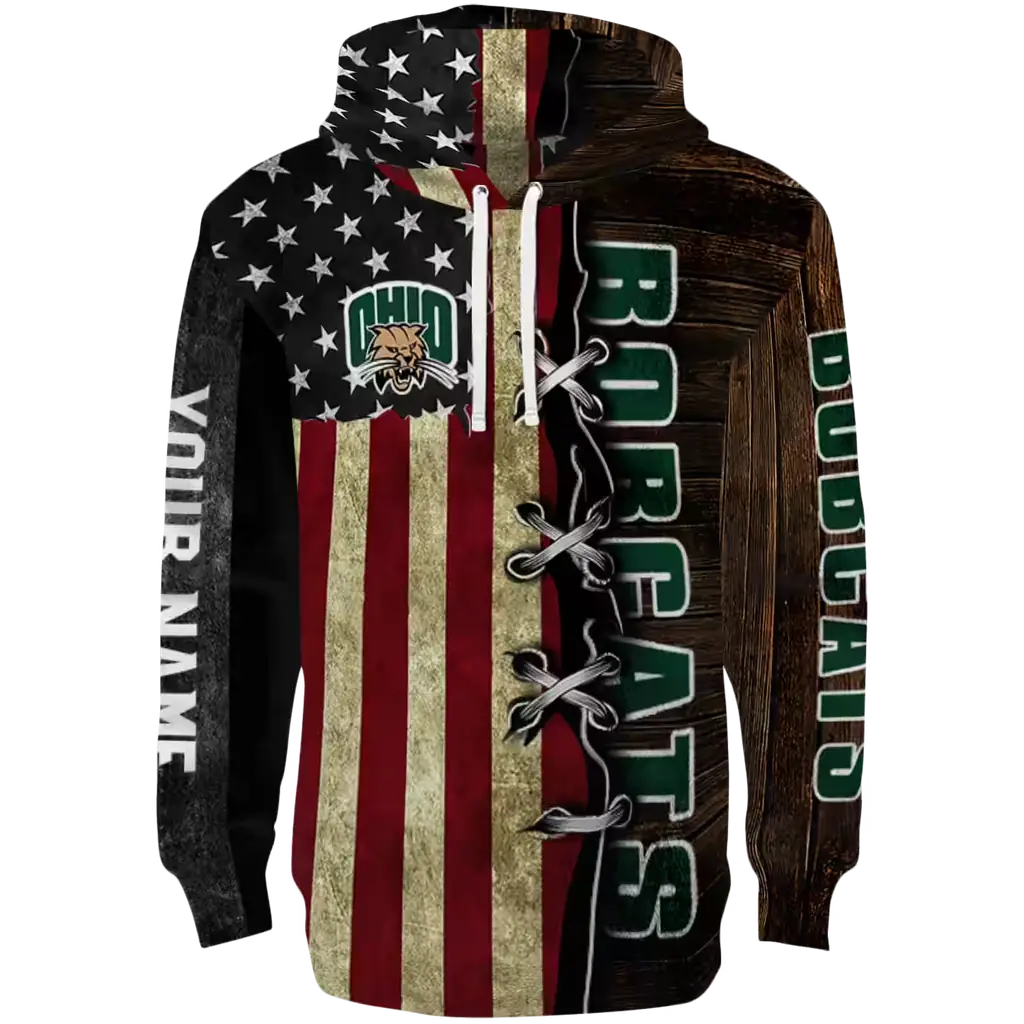 customized ohio bobcats american pride hoodie best selling customized ohio bobcats american pride hoodie best selling