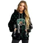 customized ohio bobcats distressed flag green black hoodie best selling