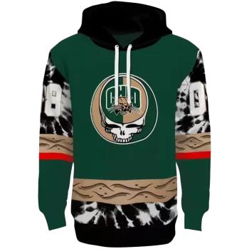 customized ohio bobcats grateful vibes green hoodie best selling