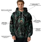 customized ohio bobcats hunting theme green black hoodie best selling