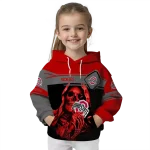 customized ohio state buckeyes grim reaper scarlet black hoodie best selling