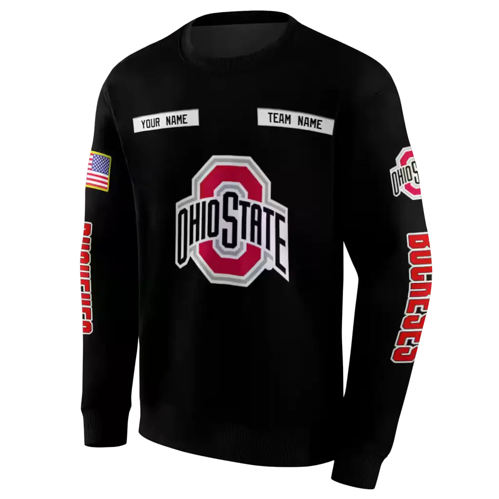 customized ohio state buckeyes punisher skull black hoodie new arrival customized ohio state buckeyes punisher skull black hoodie new arrival