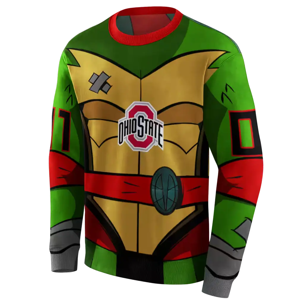 customized ohio state buckeyes superhero armor scarlet green hoodie new arrival customized ohio state buckeyes superhero armor scarlet green hoodie new arrival