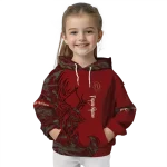 customized oklahoma sooners deer silhouette crimson hoodie best selling