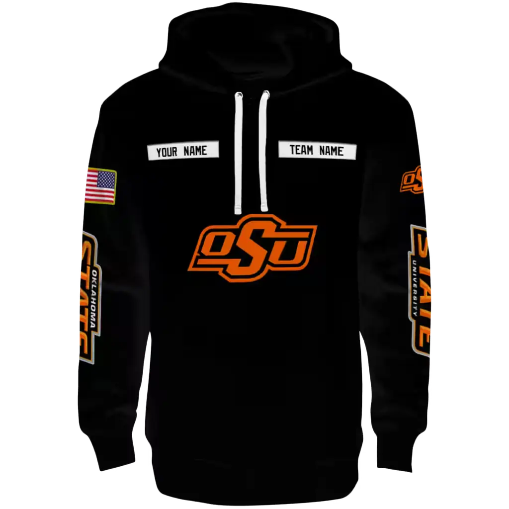 customized oklahoma state cowboys punisher skull black hoodie best selling customized oklahoma state cowboys punisher skull black hoodie best selling