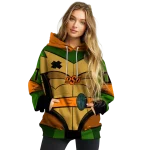 customized oklahoma state cowboys superhero armor orange green hoodie best selling