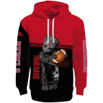 customized ole miss rebels baby groot red black hoodie best selling