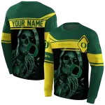 customized oregon ducks grim reaper green black hoodie best selling