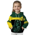 customized oregon ducks grim reaper green black hoodie best selling