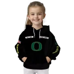 customized oregon ducks punisher skull black hoodie best selling