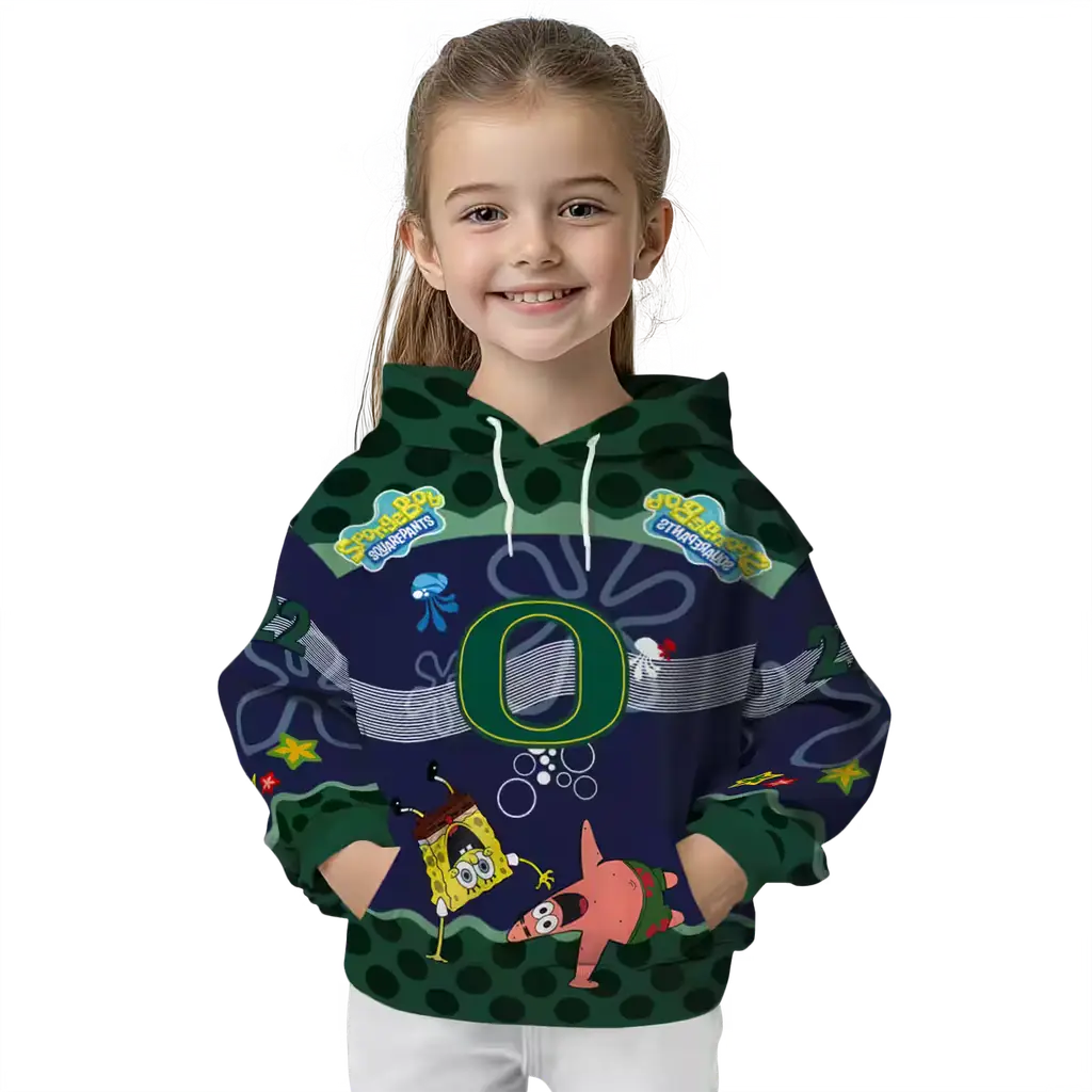 customized oregon ducks spongebob patrick star green navy hoodie top rated customized oregon ducks spongebob patrick star green navy hoodie top rated