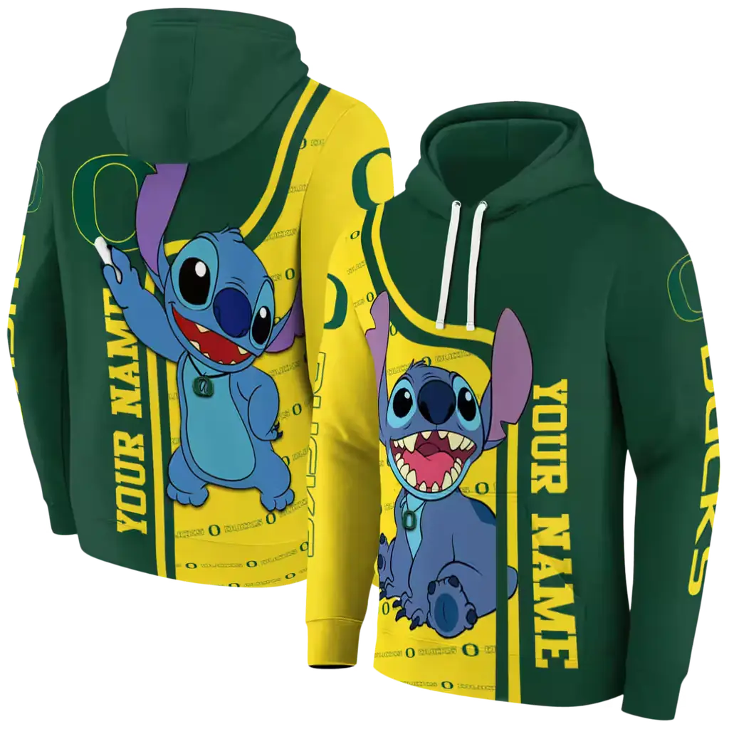 customized oregon ducks stitch green hoodie fashion forward customized oregon ducks stitch green hoodie fashion forward