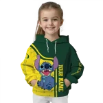 customized oregon ducks stitch green hoodie best selling