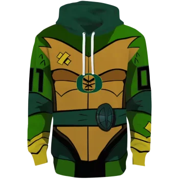 customized oregon ducks superhero armor green hoodie best selling