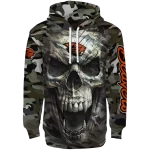 customized oregon state beavers camo skull hoodie best selling