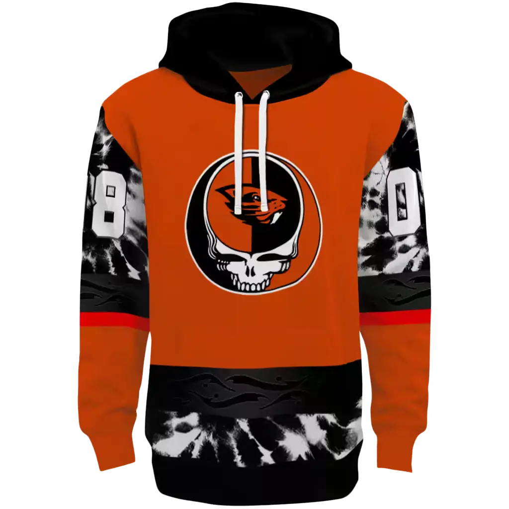 customized oregon state beavers grateful vibes orange hoodie best selling customized oregon state beavers grateful vibes orange hoodie best selling