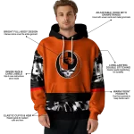 customized oregon state beavers grateful vibes orange hoodie best selling