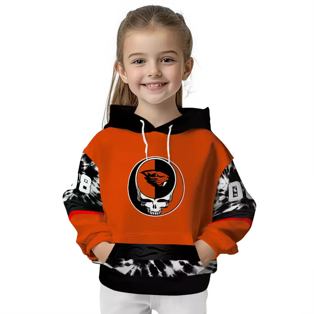 customized oregon state beavers grateful vibes orange hoodie top rated customized oregon state beavers grateful vibes orange hoodie top rated