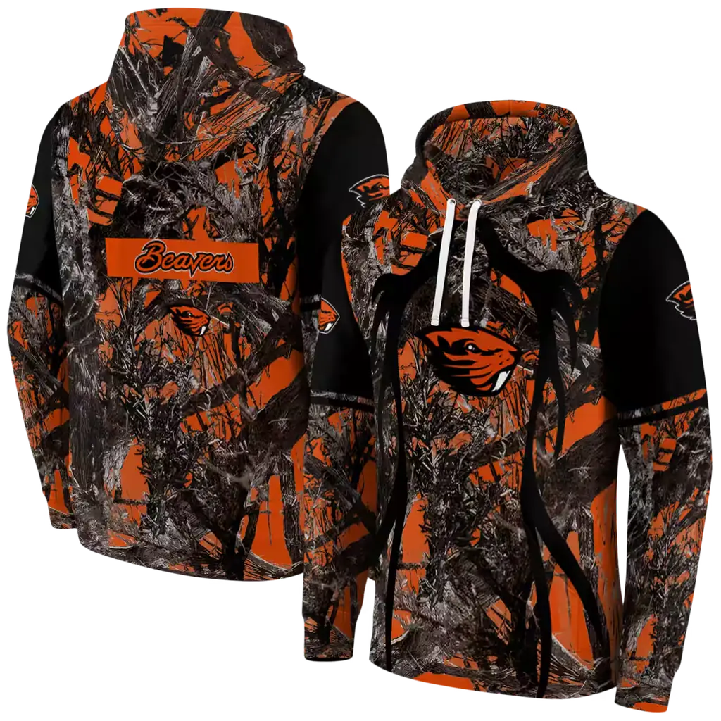 customized oregon state beavers hunting theme orange black hoodie fashion forward customized oregon state beavers hunting theme orange black hoodie fashion forward