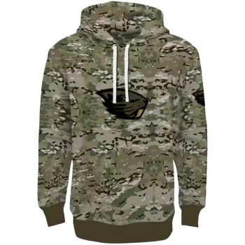 customized oregon state beavers military style hoodie best selling