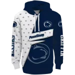 customized penn state nittany lions abstract shape blue hoodie best selling