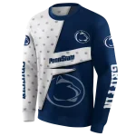 customized penn state nittany lions abstract shape blue hoodie best selling