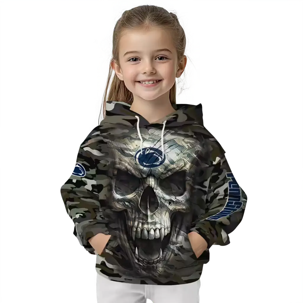 customized penn state nittany lions camo skull hoodie top rated customized penn state nittany lions camo skull hoodie top rated