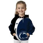 customized penn state nittany lions minimalist design blue black hoodie best selling