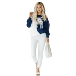 customized penn state nittany lions peeking snoopy blue hoodie best selling