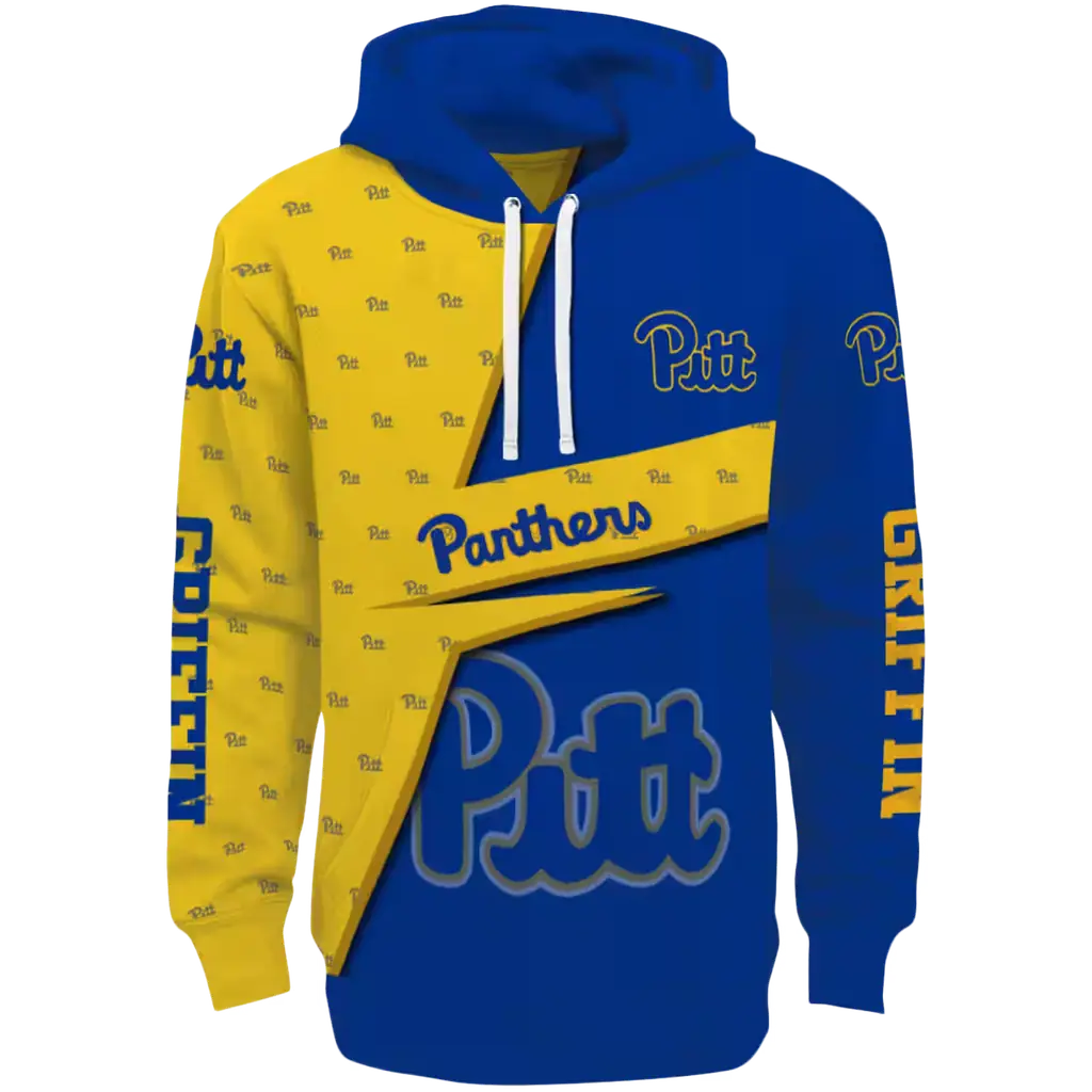 customized pittsburgh panthers abstract shape royal blue hoodie best selling customized pittsburgh panthers abstract shape royal blue hoodie best selling