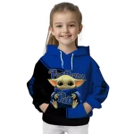 customized pittsburgh panthers baby yoda royal blue black hoodie best selling
