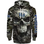 customized pittsburgh panthers camo skull hoodie best selling