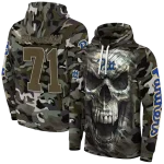 customized pittsburgh panthers camo skull hoodie best selling