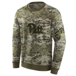 customized pittsburgh panthers military style hoodie best selling