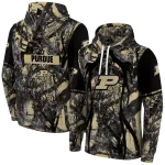 customized purdue boilermakers hunting theme gold black hoodie best selling