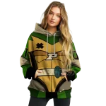 customized purdue boilermakers superhero armor gold green hoodie best selling