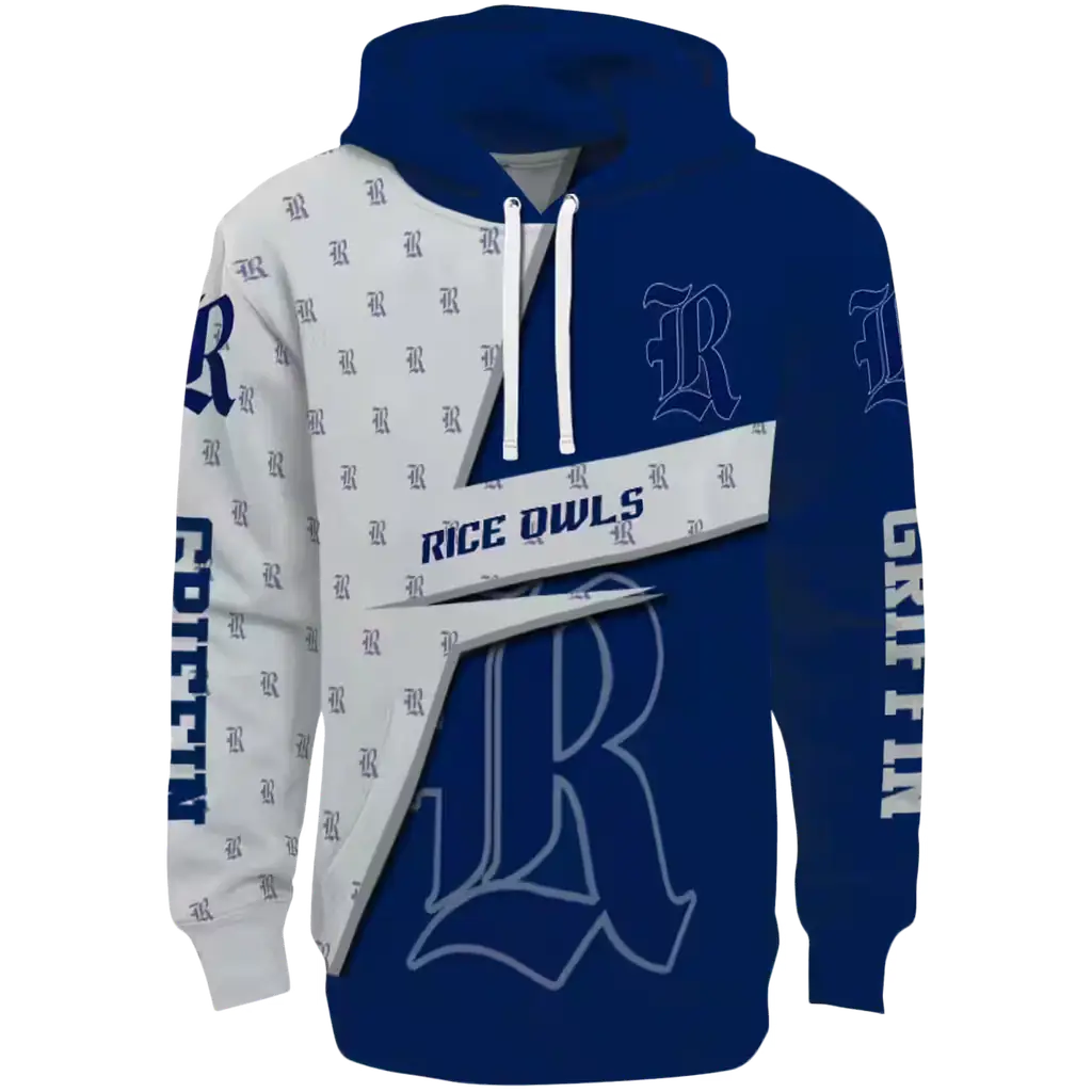 customized rice owls abstract shape navy blue hoodie best selling customized rice owls abstract shape navy blue hoodie best selling